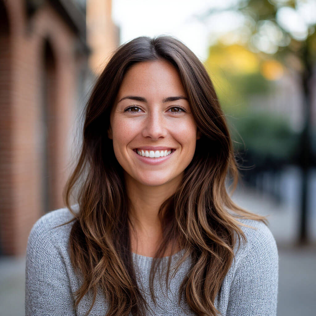 Portrait of team member Ananya Sharma smiling confidently